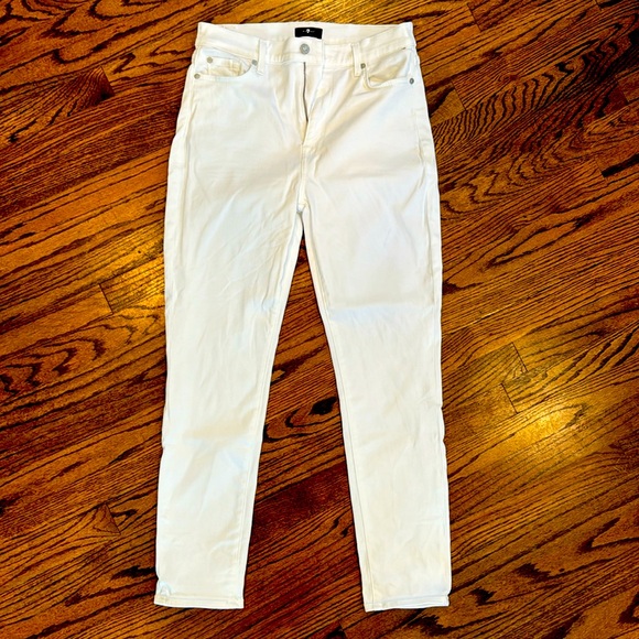 7 For All Mankind High Waist Ankle Skinny - Picture 4 of 8